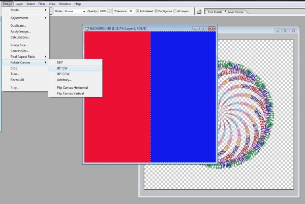 Creation of Psychedelic Swirl: Step 24